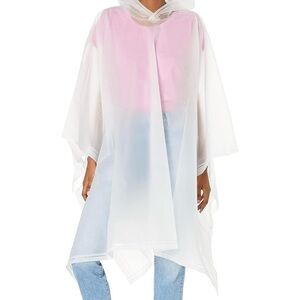 Totes NWT Adult Poncho w/ zipper mesh storage bag